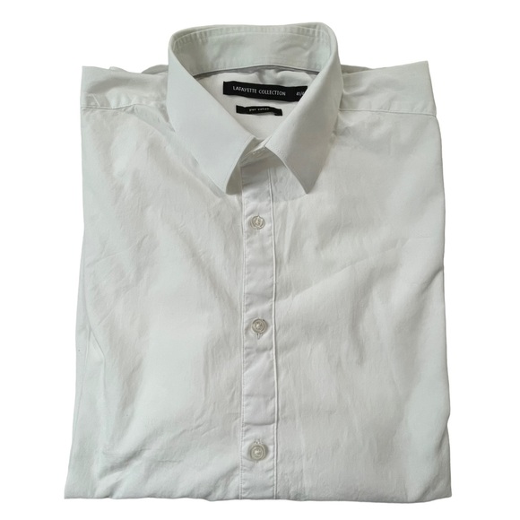 Lafayette Collection women LS Button Down Shirt size 41/42 - Picture 9 of 15